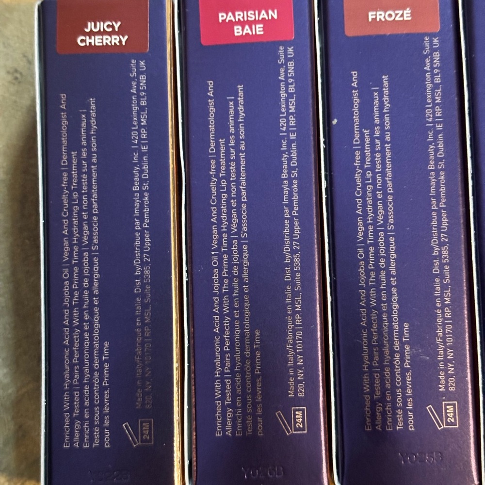 imayla THE ONE Hydrating Cream Lipstick Library- Set of 8 - Picture 2 of 10